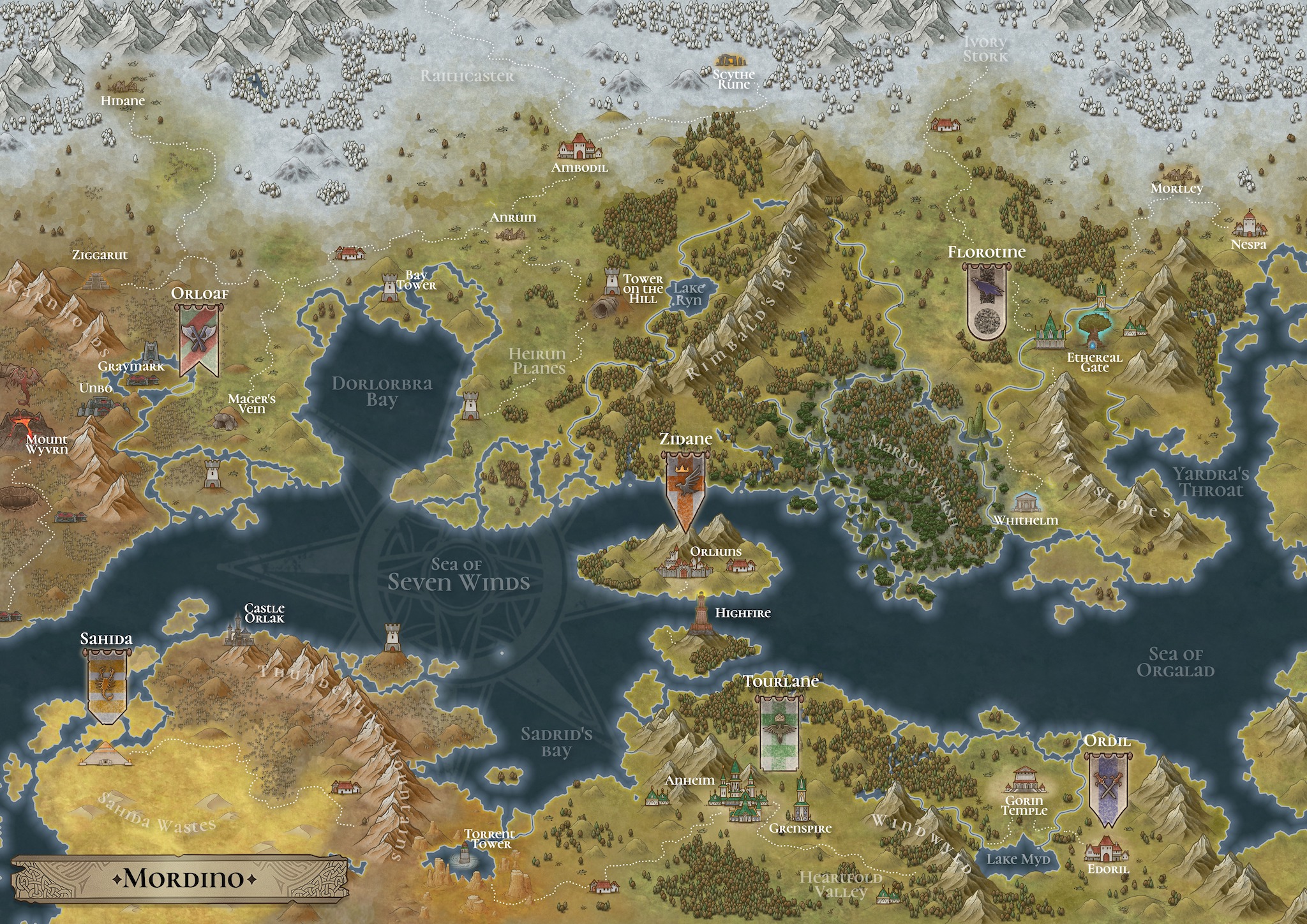 World Map Example